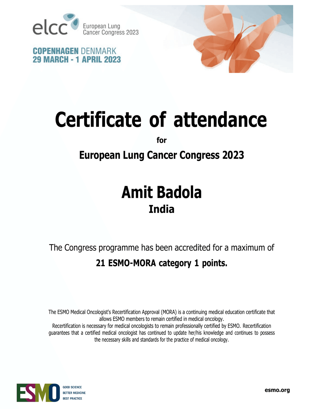 Certificate 14