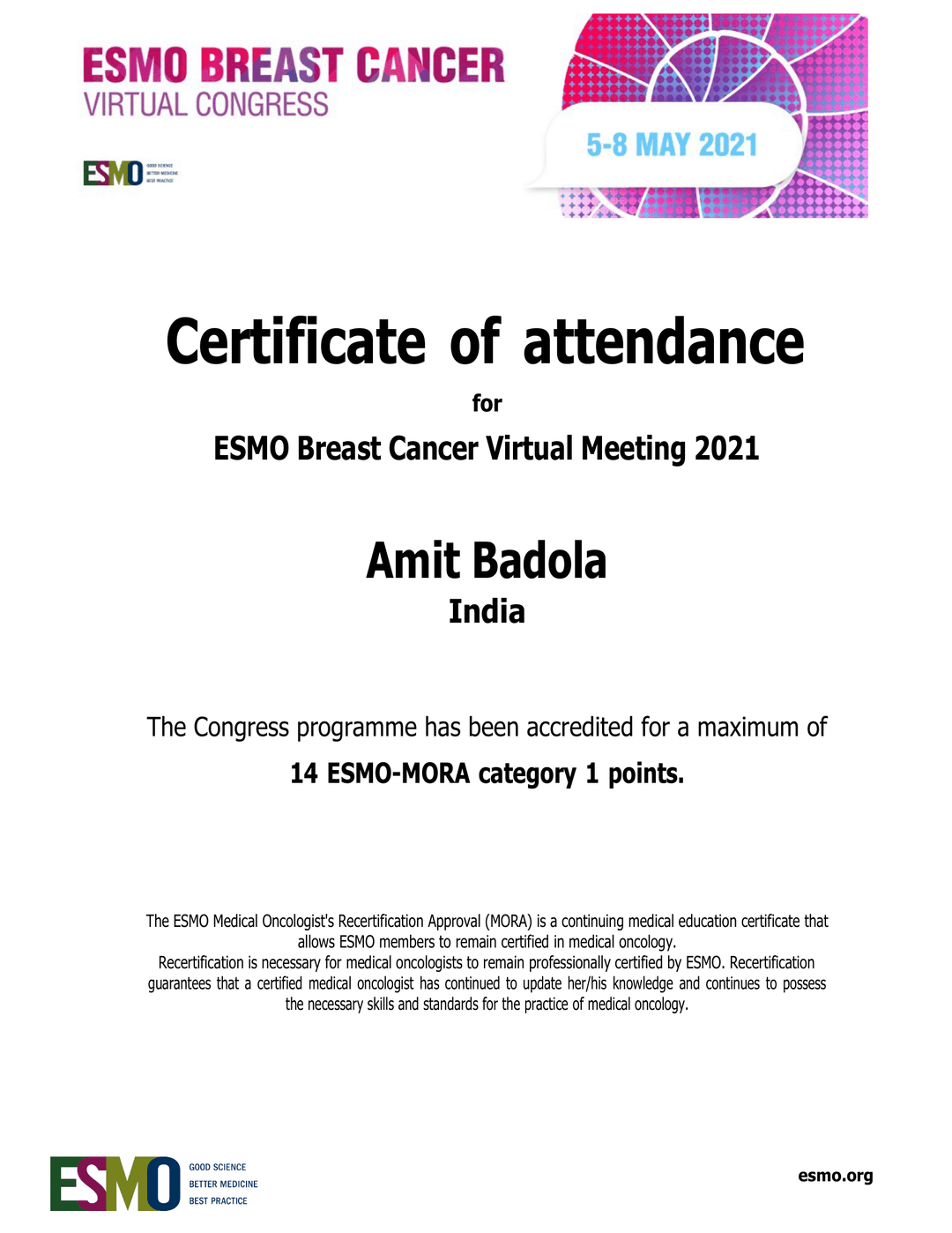 Certificate 7